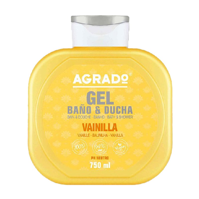 Гель для ванни та душу Agrado Bath &amp; Shower Gel Vanilla, 750 мл